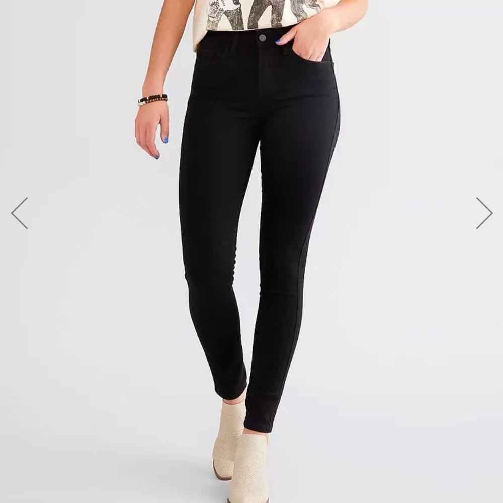 Flying Monkey Black Skinny Mid-Rise Jeans -NWOT